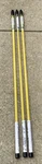 Pack Of 3, (6 Rods Total) Morodz Alignment / Training Aid - Yellow. Fixed Price $34.99.