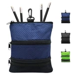 Finger Ten Golf Pouch Bag For Valuables Tee Color With 4 Blue. Fixed Price $21.99.