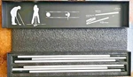Mully Collapsible Alignment Sticks For Golfing New Box. Fixed Price $9.74.