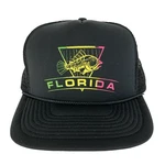 Vtg Florida Fishing Cap Logo Mesh Foam Snap Back Beach Golf Trucker Baseball Hat. Fixed Price $24.99.