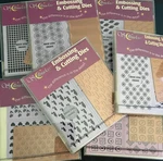 Spellbinders Embossing Texture Plates - Two Sided, Great Designs Your Choice. Fixed Price $12.99.