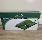 Tommy Armour Fairway/rough Practice Mat In Box With 3 Tees. Excellent Golf. Fixed Price $39.99.
