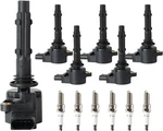 UF535 Ignition Coil Pack Iridium Spark Plugs 6PCS For Mb C230 C280 CLK350 1750. Fixed Price $40.78.
