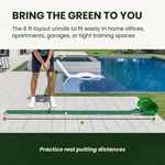 Perfect Practice Roll-a-putt Portable Putting Mat. Fixed Price $45.00.