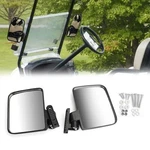 1PAIR Golf Cart Side Mirrors Rear View Fits Club Ez-go Yamaha Av. Fixed Price $42.63.