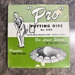 Metal Putting Disc No. 2100 United Products Original Box Vtg Golf '50S. Fixed Price $19.99.