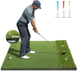 Premium Dual-turf Golf Mat: 5X4FT Thickened For Backyard, Driving Range, Indoor. Fixed Price $149.08.
