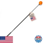 Orange Whip Golf Swing Trainer Aid Patented Counterbalanced Made. Fixed Price $185.56.