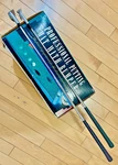 Jef World Golf 9' Professional Putting Mat & 2 Clubs Wilson Northweste. Fixed Price $52.95.