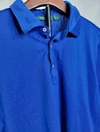 Bobby Jones Mens Polo Shirt Soft 100% Cotton Blue Golf Short Sleeve G004. Fixed Price $5.85.