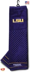 Team Golf Lsu Tigers 22X16 Embroidered Checkered Towel Cotton. Fixed Price $29.99.