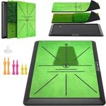 Golf Mat, Practice Outdoor Indoor For Training Chipping Show Swing Path, Hitt.... Fixed Price $30.72.