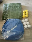 Durarange Popup Golf Chipping Net Set Foldable Training Kit W/2 Hitting Mat Nib. Fixed Price $59.99.