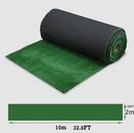 Artificial Grass Turf Fake Lawn Emerald Green 32.8X6.56FT Rug Mat. Fixed Price $163.18.