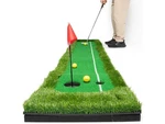 Abcotech Putting Mat Indoor Golf Green Mini Set With 3 Bonus Balls. Fixed Price $38.00.