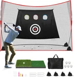 Heavy Duty 10X7 Golf Practice Net For Indoor/outdoor Training With Carry Bag. Fixed Price $91.99.