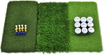 Rukket Tri-turf Golf Hitting Mat Attack, Portable Driving, Chipping, Training. Fixed Price $63.90.