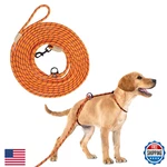 Yokum Gear 30FT Dog Check Cord Lead Anti-pull Training, Walking, Escape-proof. Fixed Price $73.99.