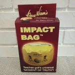 Golf Swing Training Aid Dr. Gary Wiren Original Yellow Impact Bag Trainer. Fixed Price $54.95.