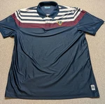 Pga Tour Golf Eco Chest Stripe Polosize Xxl Blue White Strips. Fixed Price $19.95.