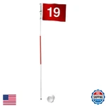 Tour Gear Portable Golf Hole Cup & Flag, 6-FOOT Flagstick Create Your Own Cour. Fixed Price $44.73.