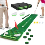 Golf Putting Game Set, Detachable Green Mat With 4 Balls, 2 Cups &. Fixed Price $267.72.