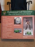 Club Champ Professional Golf Simulator Virtual Course Trainer. Fixed Price $100.00.