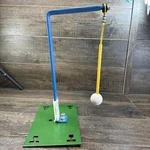 Vintage Swing Trainer 14 Tall Rotating Ball For Left Right Handed Golfer. Fixed Price $25.99.