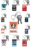 Nhl Hockey Gradient Photo Keychain Style Team Color Logo Ombre Dual Image Clip. Fixed Price $8.95.