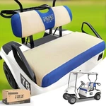 10L0L - Blue Waterproof Golf Cart Cover 35"X 24" Front & Back New Open Box. Fixed Price $16.88.