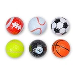Assorted Golf Balls 6PCS Training Sports Gift Practice Driving Range Novelty. Fixed Price $21.03.