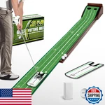 Eleko Meyar Golf Putting Mat Portable Indoor Green Includes. Fixed Price $96.03.