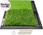 Golf Hitting Mat With Heavy Rubber Base, Foldable Practice For Indoor. Fixed Price $62.36.