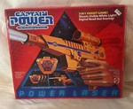 Captain Power - Laser Pistol Mattel Vintage 1986 Target Game Mib. Fixed Price $99.95.