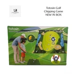 Totosin Golf Chipping Game With Hitting Mat, 70"X70" Double Sided Toy. Fixed Price $48.99.