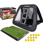 Champkey Double -sided Golf Chipping Net With Mat And 12 Foam Balls Profess.... Fixed Price $64.71.