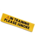 Kisjo Training Please Ignore Leash Sleeve, Funny Yellow Dog Alert Hanging .... Fixed Price $15.66.