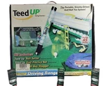 Teed Up Golf Home Driving Range W/ Gravity Feed Ball System 9' Net & Bag. Fixed Price $109.97.