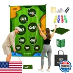 Golf Chipping Game Set: Indoor/outdoor Fun For Adults & Kids - Sticky Balls. Fixed Price $137.07.