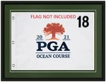 Compact Black Golf Frame With Fairway Green Mat - Fits 14X20 Flags. Fixed Price $241.99.