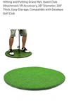 Deadeyevr Golf For Perfect Immersion - Hitting And Putting Grass Mat,. Fixed Price $20.00.