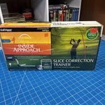 Jim Sowerwine Inside Approach Slice Correction Trainer Swing Club System W/ Dvd. Fixed Price $59.99.