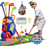 Hyes Toddler Golf Set 2-4 Years, Kids With 8 Balls, Plastic Clubs,. Fixed Price $54.80.