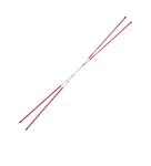 Golf Twin Pole Alignment System Training Aid Instruction New Fiberglass. Fixed Price $14.95.