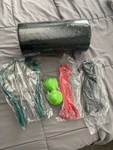 Foam Roller & Massage Tool Set Trigger Point, Resistance Bands, Recovery Kit. Fixed Price $43.00.