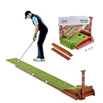 Vevor 2 Hole Golf Putting Mat Indoor Green Training Aid. Fixed Price $72.99.