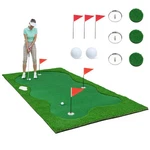 10 X 5 Ft Golf Putting Green Professional Training Mat W/ 2 Balls. Fixed Price $209.99.