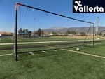 Vallerta 24X8 Ft. Regulation Size Soccer Goal W/weatherproof NET(BLK/ORG)(1NET). Fixed Price $289.99.