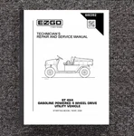 2004 2005 Golf Cart Workshop Manual Fits Ezgo St 480, Camo, Jacobsen. Fixed Price $24.97.