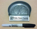 Very Rare - Fifth Third Bank Indoor Metal Golf Ball Floor Put Practice Hole. Fixed Price $89.95.